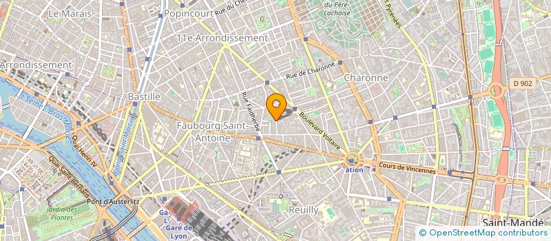 localisation de l'entreprise MADAME JULIE DELETTRE  PARIS