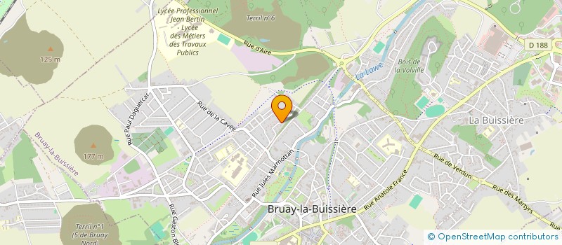 localisation de l'entreprise MADAME JULIE DELFLY  HAROUE