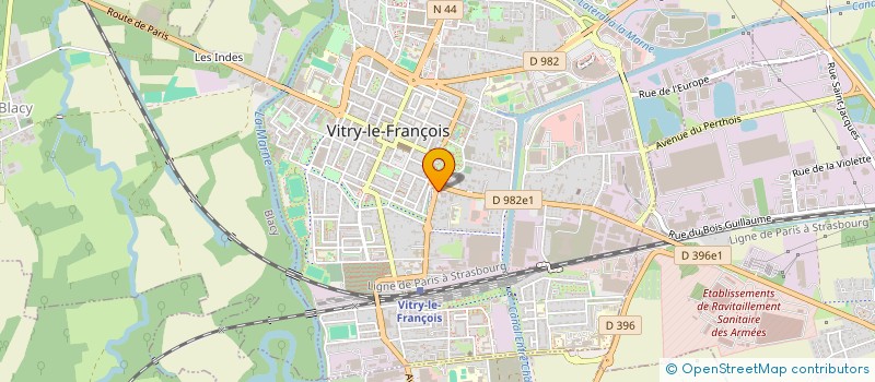 localisation de l'entreprise MADAME JULIE DELIGNY  VITRY-LE-FRANCOIS