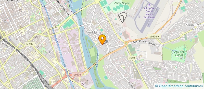 localisation de l'entreprise MADAME JULIE DELOY  MAXEVILLE