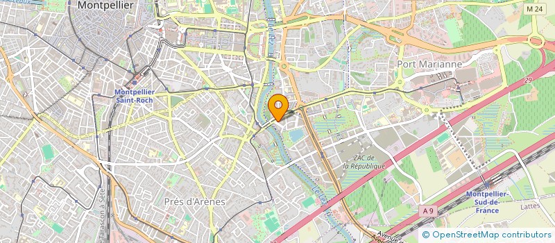 localisation de l'entreprise MADAME JULIE DELPECH à MONTPELLIER