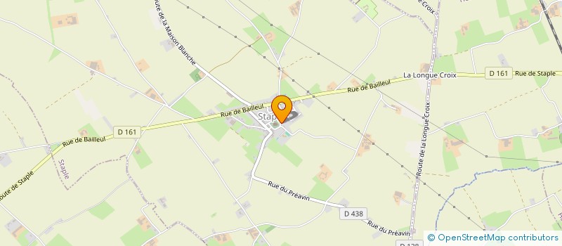 localisation de l'entreprise MADAME JULIE DELPIERRE  STAPLE