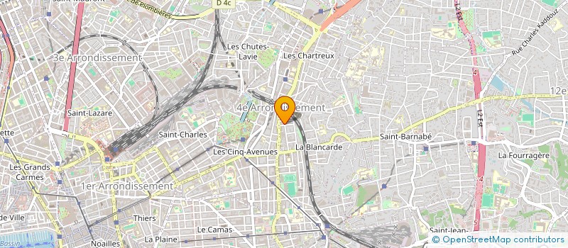 localisation de l'entreprise MADAME JULIE DELVARRE à MARSEILLE