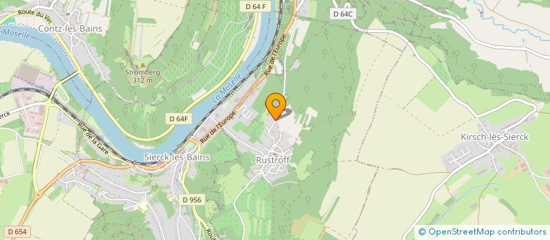 localisation de l'entreprise MADAME JULIE DENONCIN-MALLINGER  RUSTROFF