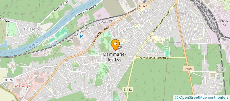 localisation de l'entreprise MADAME JULIE DERE à DAMMARIE-LES-LYS