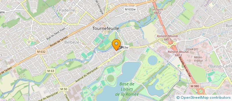 localisation de l'entreprise MADAME JULIE DESBOUVRIES  LESCUNS