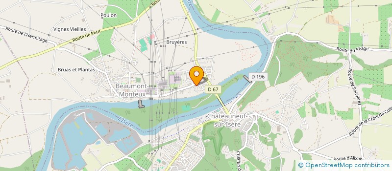 localisation de l'entreprise MADAME JULIE DESCHAMP  BEAUMONT-MONTEUX