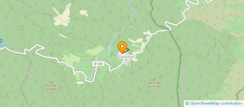 localisation de l'entreprise MADAME JULIE DESNIER  FRAISSE-DES-CORBIERES