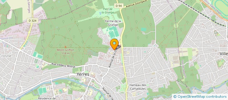 localisation de l'entreprise MADAME JULIE DESPLATS  YERRES