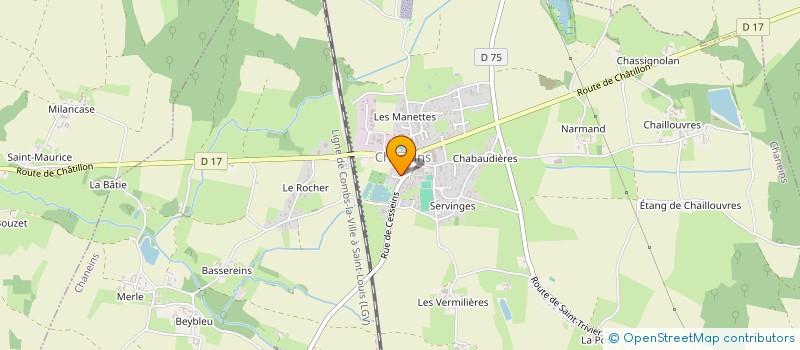 localisation de l'entreprise MADAME JULIE DESSAGNE à CHANEINS