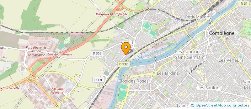 localisation de l'entreprise MADAME JULIE DESSAINT  VENETTE