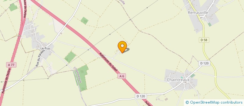 localisation de l'entreprise MADAME JULIE DESSON  CHAINTREAUX