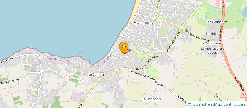 localisation de l'entreprise MADAME JULIE DEVOISINS à LA PLAINE-SUR-MER