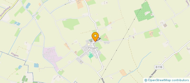 localisation de l'entreprise MADAME JULIE DEVROE  PITGAM