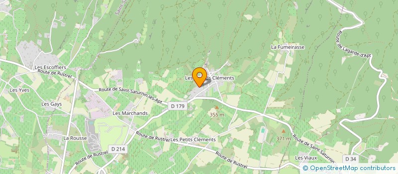 localisation de l'entreprise MADAME JULIE DHANENS  VILLARS