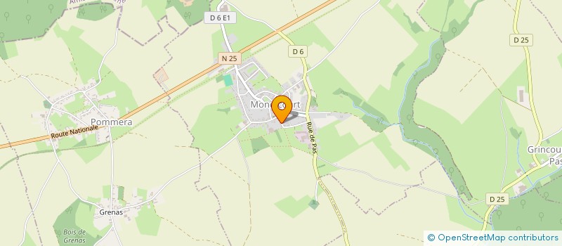 localisation de l'entreprise MADAME JULIE DHORNE  SAINT-LAURENT-BLANGY