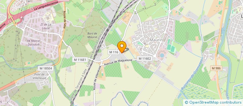 localisation de l'entreprise MADAME JULIE DIDIER à LATTES