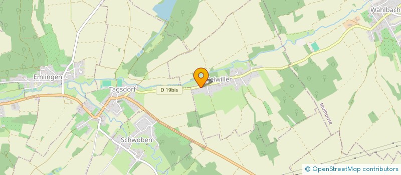 localisation de l'entreprise MADAME JULIE DIEBOLT  HEIWILLER