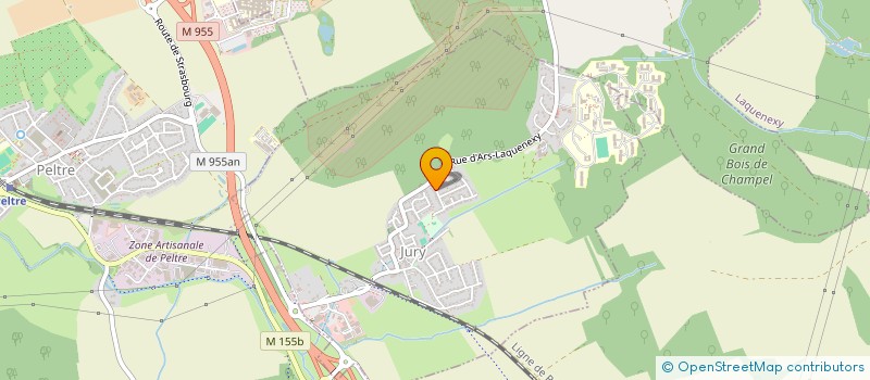 localisation de l'entreprise MADAME JULIE DIETRICH  JURY