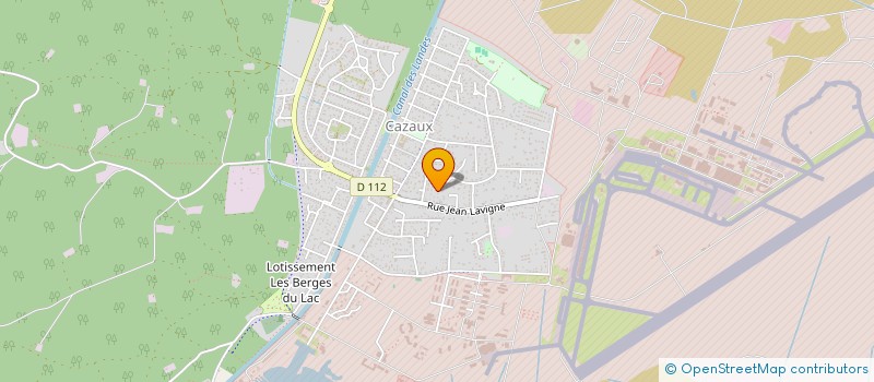 localisation de l'entreprise MADAME JULIE DINET  LA TESTE-DE-BUCH