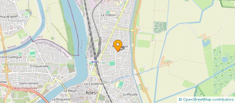 localisation de l'entreprise MADAME JULIE DISCHLY  ARLES