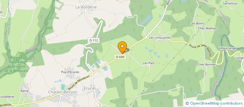 localisation de l'entreprise MADAME JULIE DONNARY  ECURAS