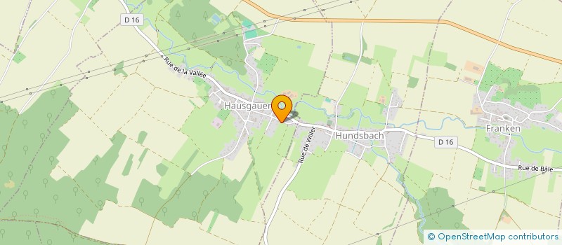 localisation de l'entreprise MADAME JULIE DOPPLER  HAUSGAUEN