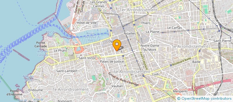 localisation de l'entreprise MADAME JULIE DOUARD à MARSEILLE