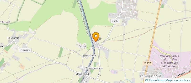 localisation de l'entreprise MADAME JULIE DOUVRY  SAINT-OUEN-D'AUNIS