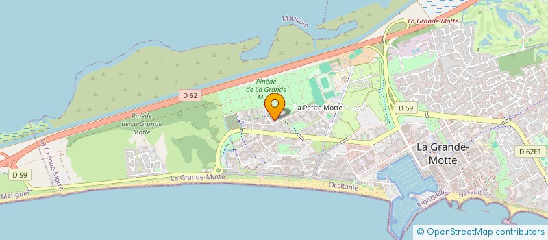 localisation de l'entreprise MADAME JULIE DRACA  LA GRANDE-MOTTE