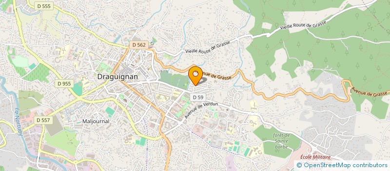 localisation de l'entreprise MADAME JULIE DRECHE  DRAGUIGNAN