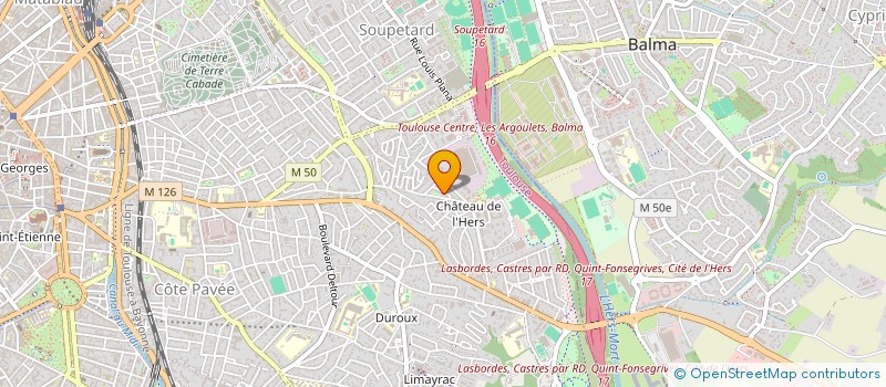 localisation de l'entreprise MADAME JULIE DREUILHE-CORTES à TOULOUSE