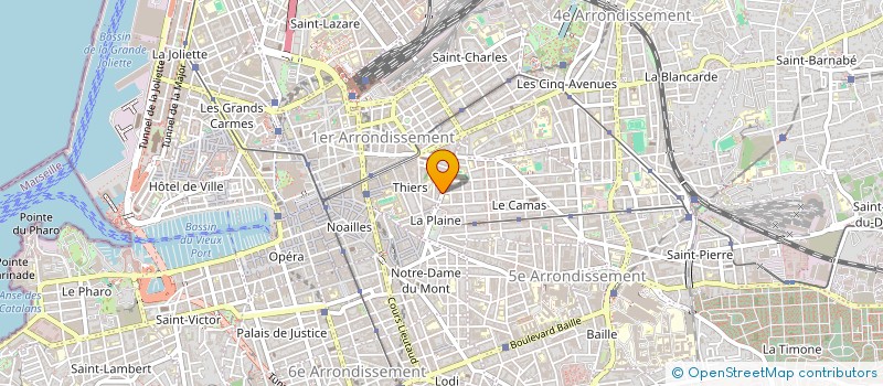 localisation de l'entreprise MADAME JULIE DUBOIS à MARSEILLE