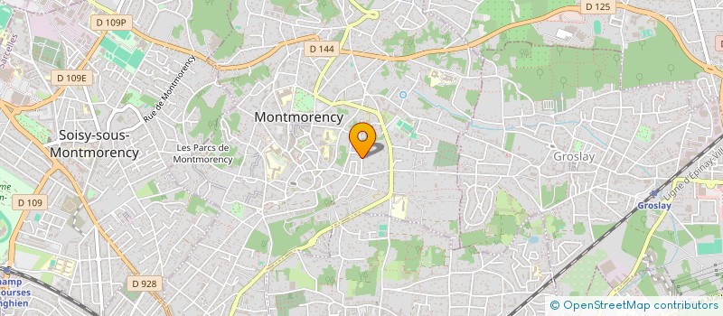 localisation de l'entreprise MADAME JULIE DUBOIS  MONTMORENCY