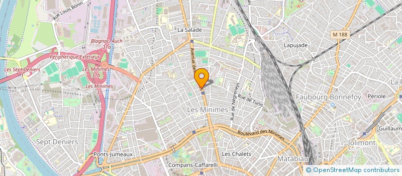 localisation de l'entreprise MADAME JULIE DUBOIS à TOULOUSE