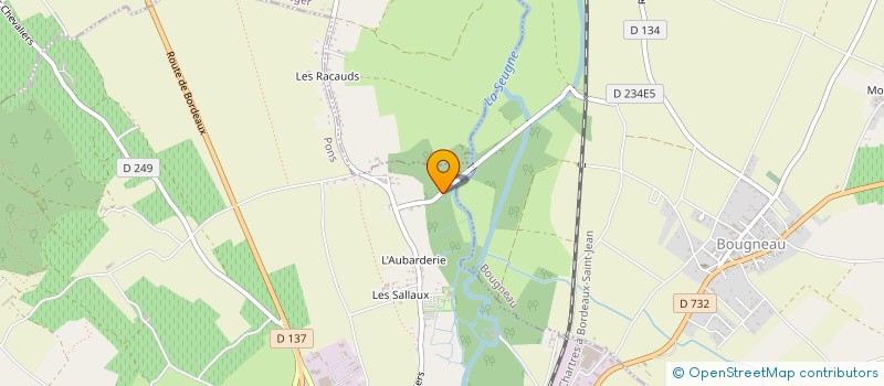 localisation de l'entreprise MADAME JULIE DUBOIS  PONS