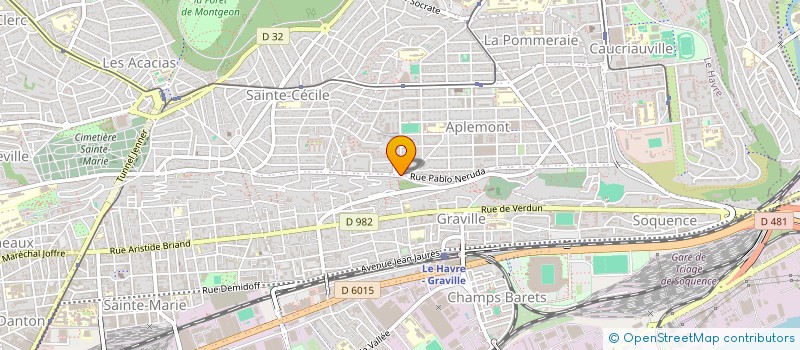 localisation de l'entreprise MADAME JULIE DUBOSC  FREJUS