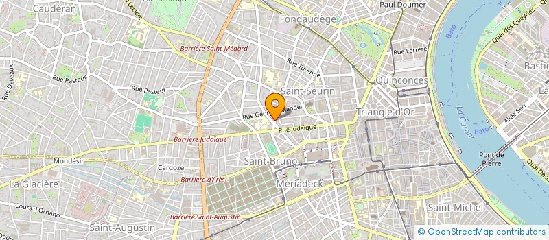 localisation de l'entreprise MADAME JULIE DUBOSCQ à BORDEAUX