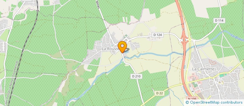 localisation de l'entreprise MADAME JULIE DUBUISSON  LA ROUVIERE