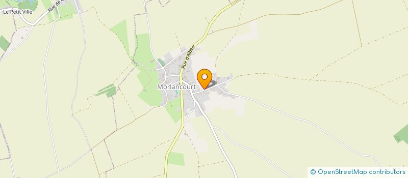 localisation de l'entreprise MADAME JULIE DUCLOS  MORLANCOURT