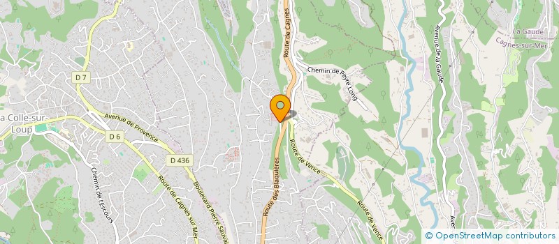 localisation de l'entreprise MADAME JULIE DUFONT  VENCE