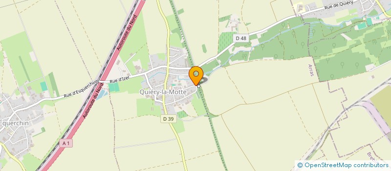 localisation de l'entreprise MADAME JULIE DUFRESNE  QUIERY-LA-MOTTE