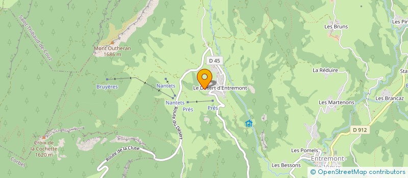 localisation de l'entreprise MADAME JULIE DUGAST  ENTREMONT-LE-VIEUX