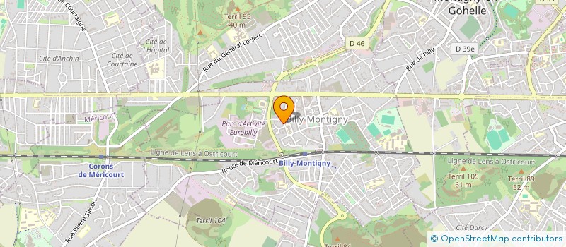 localisation de l'entreprise MADAME JULIE DUKALA à BILLY-MONTIGNY