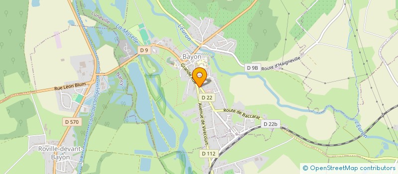 localisation de l'entreprise MADAME JULIE DULAC-GUEPEY  BAYON