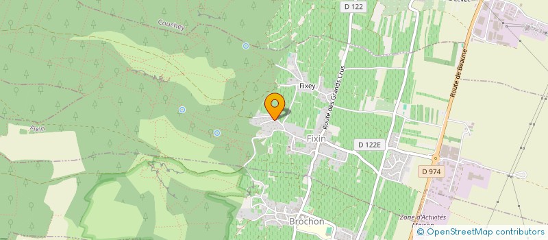 localisation de l'entreprise MADAME JULIE DULION  FIXIN