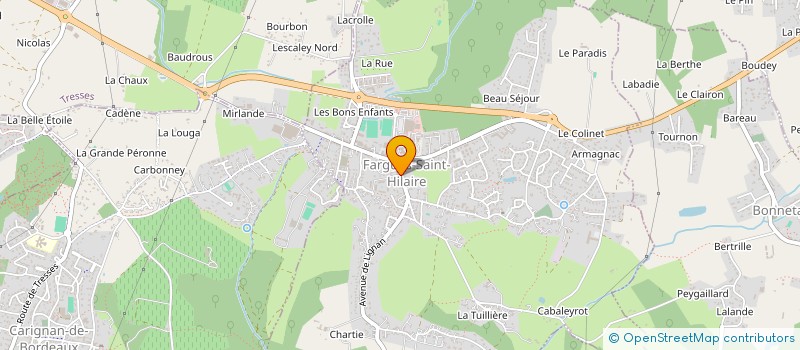 localisation de l'entreprise MADAME JULIE DULUC  FARGUES-SAINT-HILAIRE