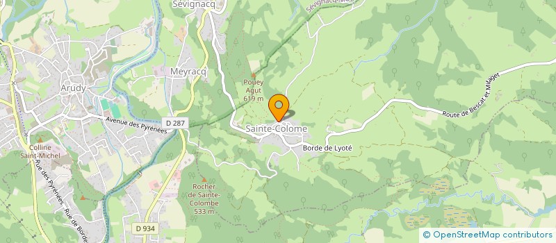 localisation de l'entreprise MADAME JULIE DUMONT  BUZY