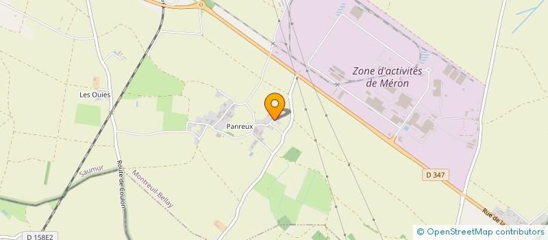 localisation de l'entreprise MADAME JULIE DUNN  MONTREUIL-BELLAY