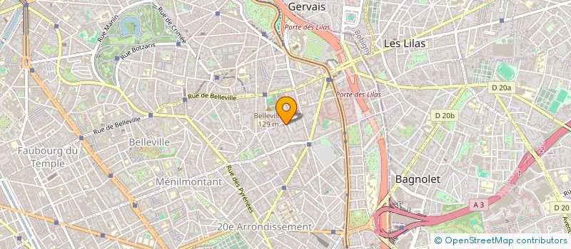 localisation de l'entreprise MADAME JULIE DUPONT  PARIS